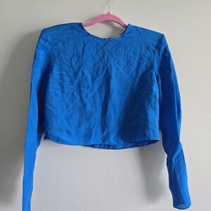 Zara Blue Women's Top M